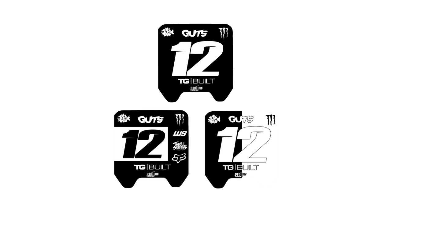 Tuttio Front Plate Decal