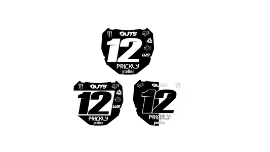 ODI Front Plate Decal